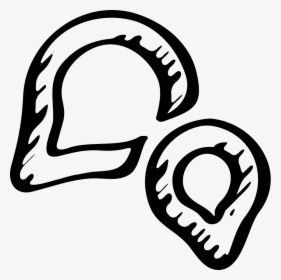 Wechat Logo Sketch - Wechat, HD Png Download, Transparent PNG
