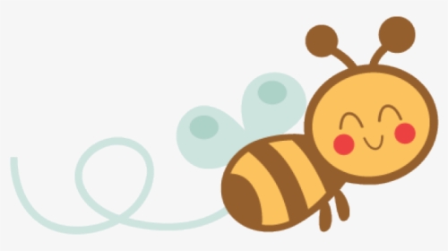 Cute Bee Cartoon Transparent Background, HD Png Download, Transparent PNG