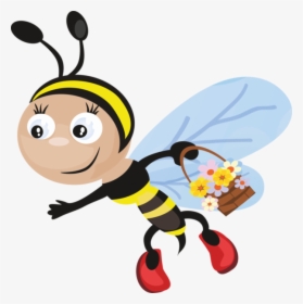 Bee Drawing, Bee Clipart, Cute Bee, Bee Theme, My Honey, - Cute Bee Drawing,  HD Png Download , Transparent Png Image - PNGitem
