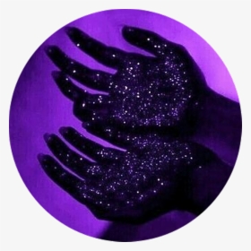 Transparent Cupped Hands Png - Pastel Black Aesthetic, Png Download, Transparent PNG