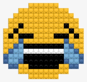 Laughing Emoji Png Transparent - Laughing Emoji Pixel Art, Png Download, Transparent PNG