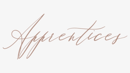 Apprentices - Calligraphy, HD Png Download, Transparent PNG