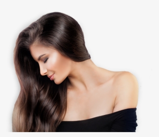 Woman With Long Hair - Hair Icon Png Free, Transparent Png