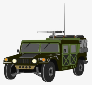 Machine Gun Car, HD Png Download, Transparent PNG