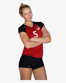 Female Volleyball Player Png, Transparent Png, Transparent PNG