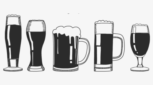 On Tap This Week - Draft Beer Black And White, HD Png Download, Transparent PNG