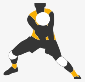 Volleyball Clipart Female Volleyball Player - Men's Volleyball Player Clipart, HD Png Download, Transparent PNG