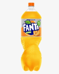 Fanta Png Transparent Image - Fanta Orange Zero Sugar, Png Download, Transparent PNG
