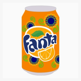 Transparent Fanta Bottle Png - Orange Soft Drink, Png Download, Transparent PNG