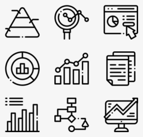 Analytics - Work Vector Icon, HD Png Download, Transparent PNG