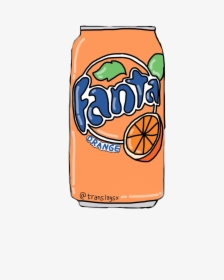 Fanta Soda Orangeaesthetic Orange Cute Freetoedit - Fanta Sticker, HD Png Download, Transparent PNG