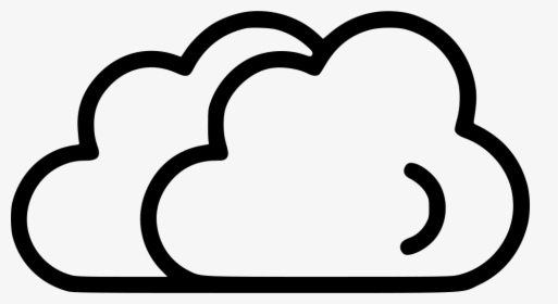 Small Clouds - Weather Icon Small, HD Png Download, Transparent PNG