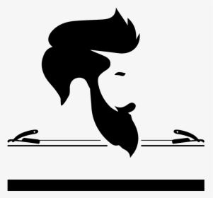 Barber Shop Logo Color Vector In Background Transparent - Background For Barber Shop, HD Png Download, Transparent PNG