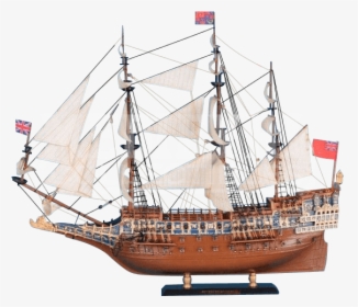 Clip Art Medieval Sailing Ship - Model Ship Png, Transparent Png, Transparent PNG