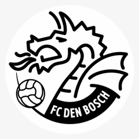 Den Bosch Logo Black And White - Embleem Fc Den Bosch, HD Png Download, Transparent PNG