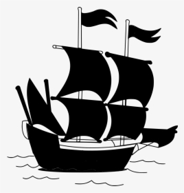 Pirate Ship Flag Design, HD Png Download, Transparent PNG