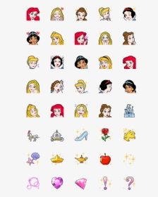 Disney Princess Emoji, HD Png Download, Transparent PNG