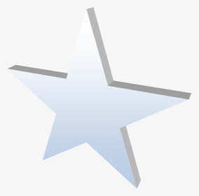Transparent Cowboys Star Png - 3d White Star Png, Png Download, Transparent PNG