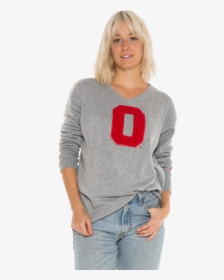Ohio State Women's Sweater, HD Png Download, Transparent PNG