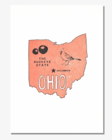 Ohio State Print - Paper, HD Png Download, Transparent PNG