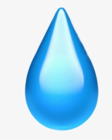 Water Drop Emoji Png, Transparent Png, Transparent PNG