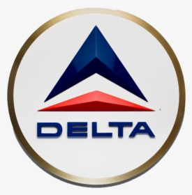 Transparent Delta Airlines Logo Png - Delta Air Lines Sign, Png Download, Transparent PNG