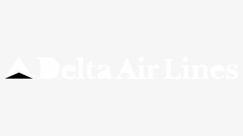 Delta Airlines Logo White, HD Png Download, Transparent PNG