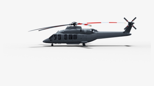 Helicopter Bell 525 Black, HD Png Download, Transparent PNG