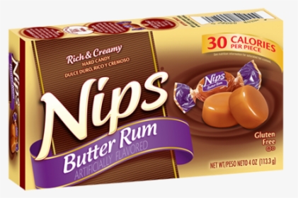 Nestle Nips Butter Rum - Chocolate, HD Png Download, Transparent PNG
