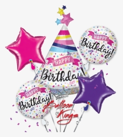 Hb Party Hat Bouquet - Hat Birthday, HD Png Download, Transparent PNG