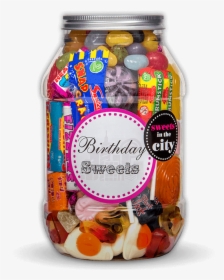 Birthday Sweets - Jar Of Candy For Birthdays, HD Png Download, Transparent PNG