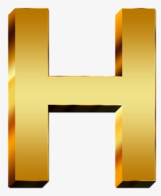 Letter H Png - Letter H Gold Png, Transparent Png, Transparent PNG