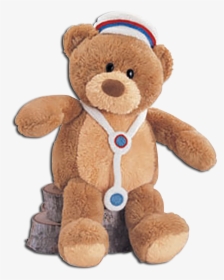 These Adorable Gund Teddy Bears Are Ready To Let Someone - Doctor Png Plush, Transparent Png, Transparent PNG