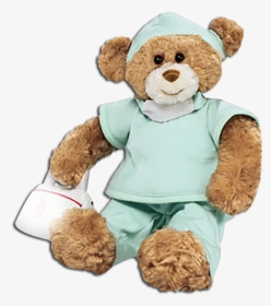 Gund Has Made Beautiful Teddy Bears In Many Styles - Nurse Bear In Scrubs, HD Png Download, Transparent PNG