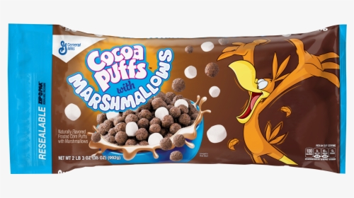 Cocoa Puffs With Marshmallows Cereal, HD Png Download, Transparent PNG