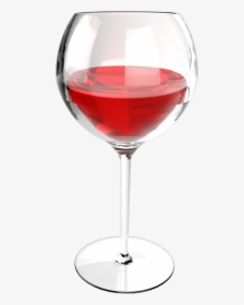 Red Wine Glass Burgundy - Wine Glass, HD Png Download, Transparent PNG