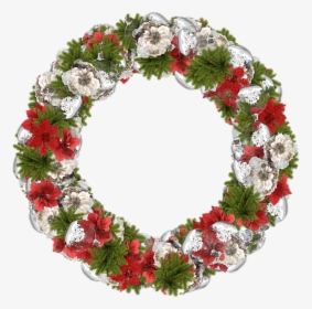 Crown Christmas Flowers - Christmas Flower Crown Png, Transparent Png, Transparent PNG