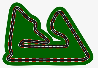 Track Clipart Race Course - Bahrain F1 Track Clipart, HD Png Download, Transparent PNG