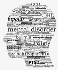 Mental Disorder Silhouette - Mental Health Awareness Posts, HD Png Download, Transparent PNG