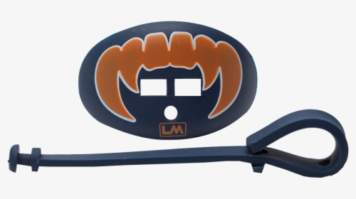 Loudmouthguards Vampire Fangs Tiger Navy Blue Orange - Circle, HD Png Download, Transparent PNG