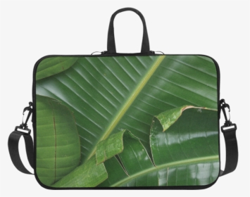 Banana Tree Leaves Laptop Handbags 17 - Laptop, HD Png Download, Transparent PNG
