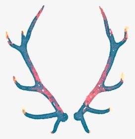 Svg Library Library Free Png Watercolor Antler - Water Color Antlers Png, Transparent Png, Transparent PNG