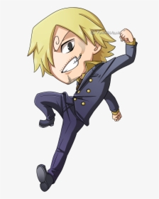 One Piece Chibi Transparent Png - One Piece Sanji Chibi, Png Download, Transparent PNG