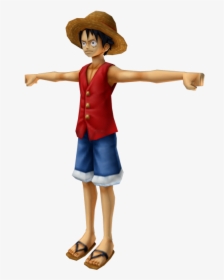Download Zip Archive - One Piece Luffy 3d Model, HD Png Download, Transparent PNG