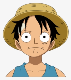 Transparent Face Png - One Piece Luffy Face, Png Download, Transparent PNG