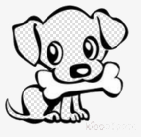 Easy Puppy Clipart Cute Dog Drawing Transparent Cartoon - Easy Cute Dogs To Draw, HD Png Download, Transparent PNG