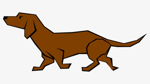 Dog Png - Made Of Straight Lines, Transparent Png, Transparent PNG