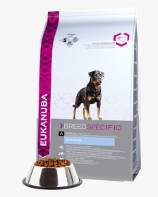 Eukanuba Adult Dry Dog Food For Rottweiler Chicken - Comida Para Perros Rottweiler, HD Png Download, Transparent PNG