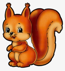 Clipart Houses Squirrel - Squirrel Clipart, HD Png Download, Transparent PNG