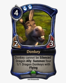 Transparent Donkey Shrek Png - Donkey From Shrek, Png Download, Transparent PNG